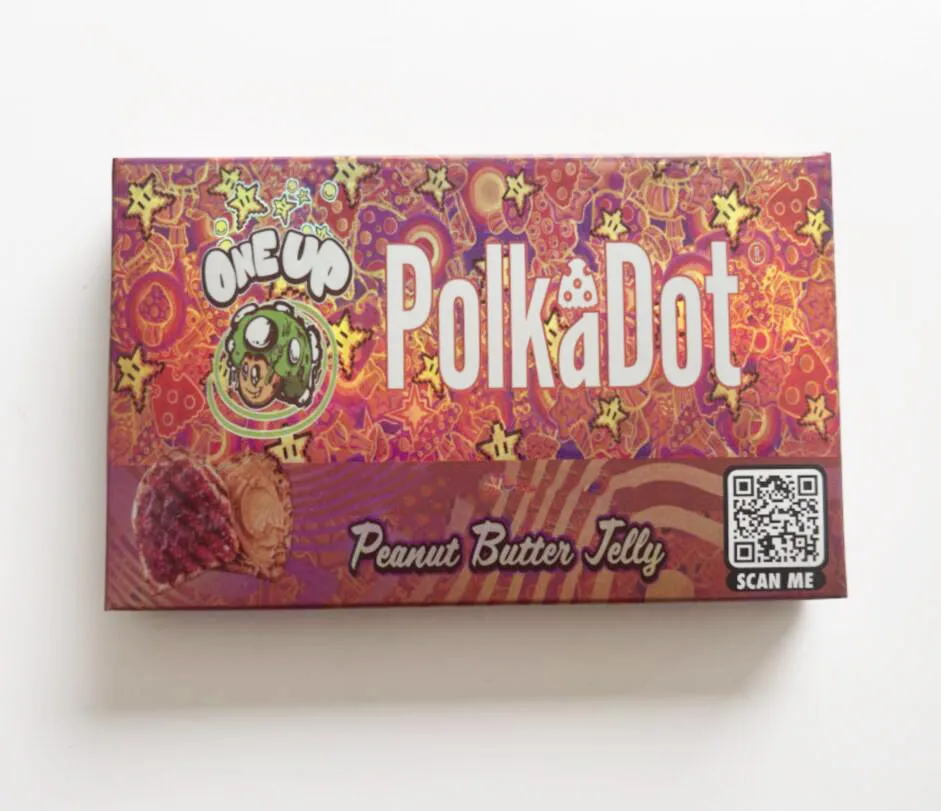 Polkadot Peanut Butter Jelly | 4g Mushroom Chocolate Bar