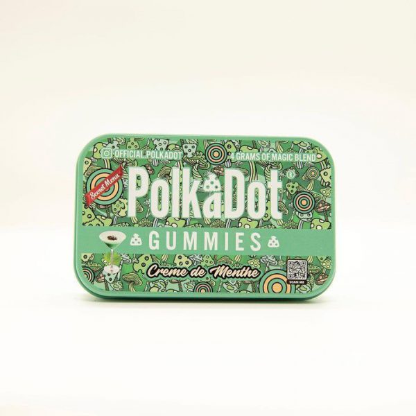 Polkadot Creme de Menthe Gummies 