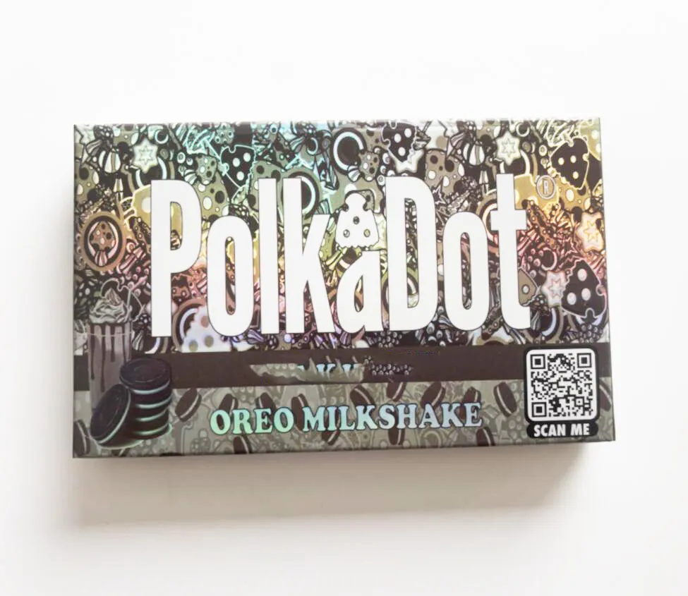 Polkadot Oreo Milkshake | 4g Mushroom Chocolate Bar