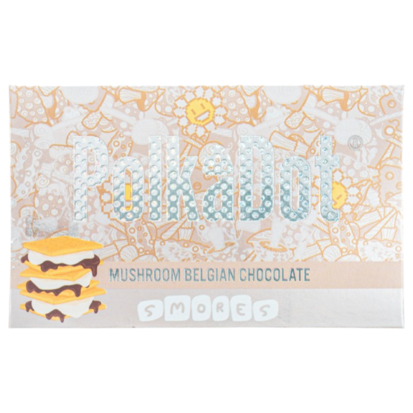 Polkadot Smores | 4g Mushroom Chocolate Bar