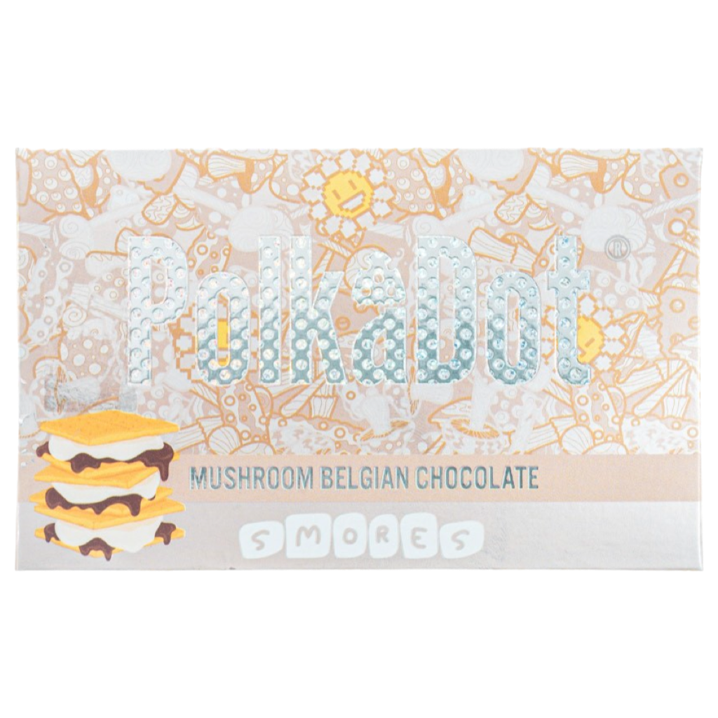 Polkadot Smores | 4g Mushroom Chocolate Bar